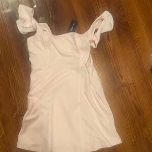 BCBG Paris Light Pink Mini Dress